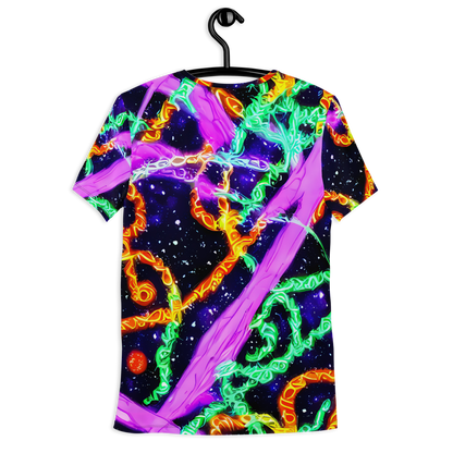Men's Athletic T-Shirt - Enckell's Nebula
