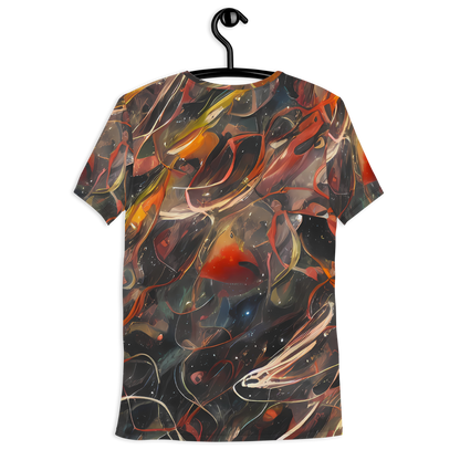 Men's Athletic T-Shirt - Temporal Vortex