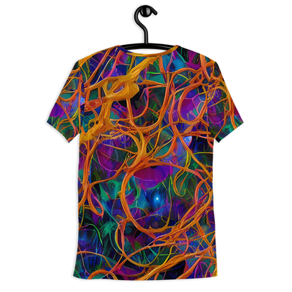 Men's Athletic T-Shirt - Spectral Weave