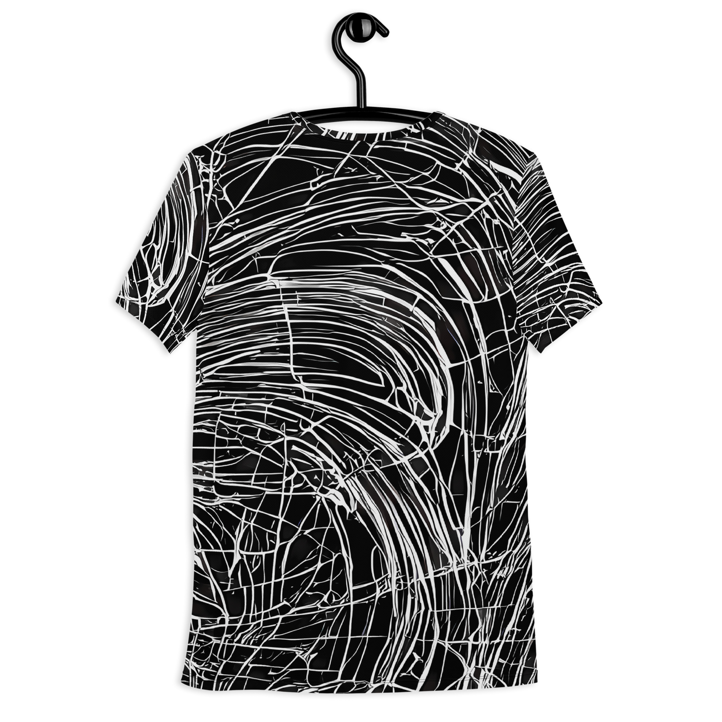 Men's Athletic T-Shirt - Biomech Spiral