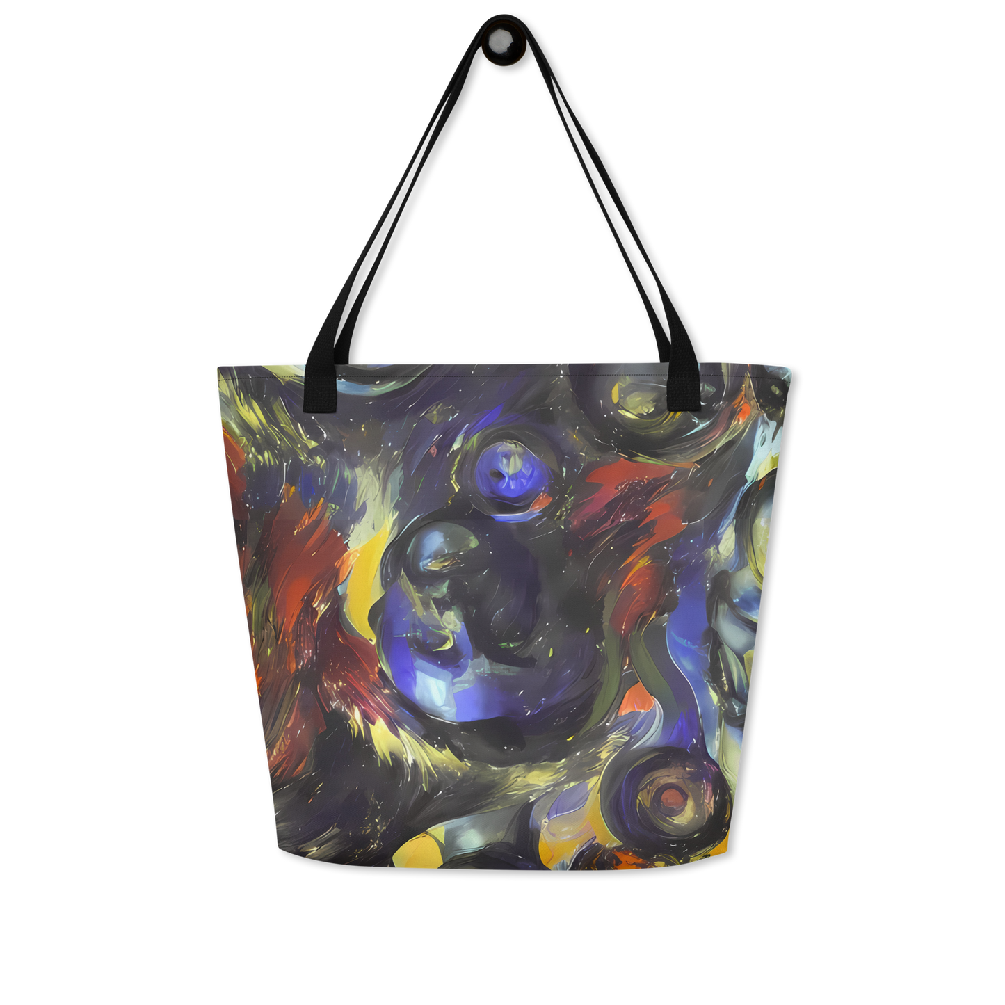 Large Tote Bag w/ Pocket - Corinthian Gaze