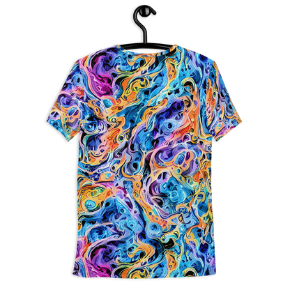 Men's Athletic T-Shirt - Rococo Vortex