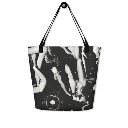 Large Tote Bag w/ Pocket - Galactic Vogue