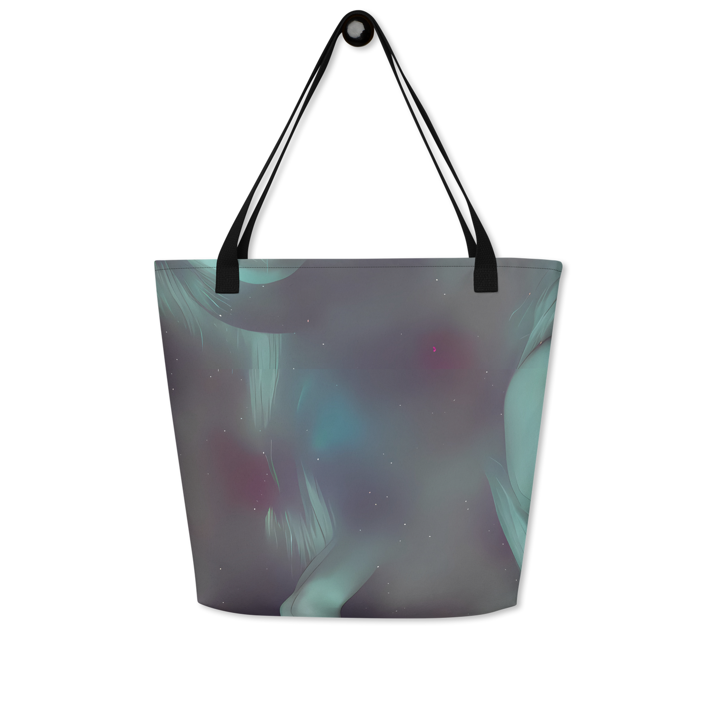 Large Tote Bag w/ Pocket - Surreal Dreams