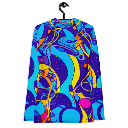 Women's Rash Guard - Spectral Tangle