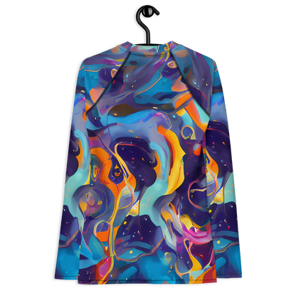 Women's Rash Guard - Whimsical Fusion