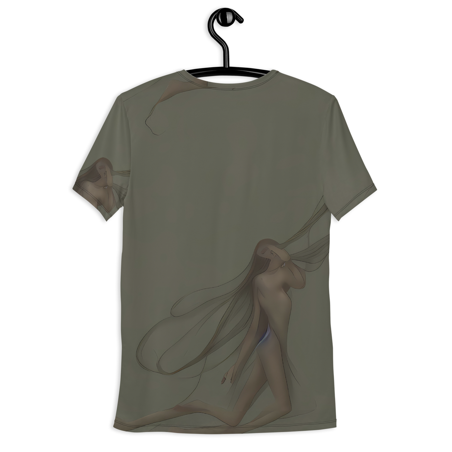 Men's Athletic T-Shirt - Valsecchi's Veil
