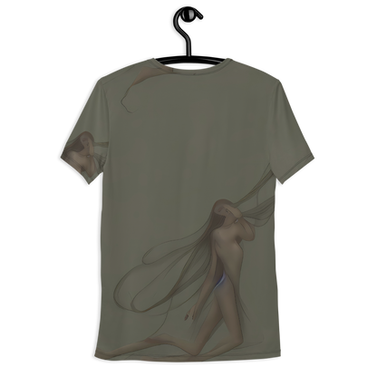 Men's Athletic T-Shirt - Valsecchi's Veil