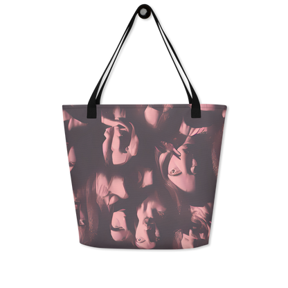 Large Tote Bag w/ Pocket - Portrait Whispers