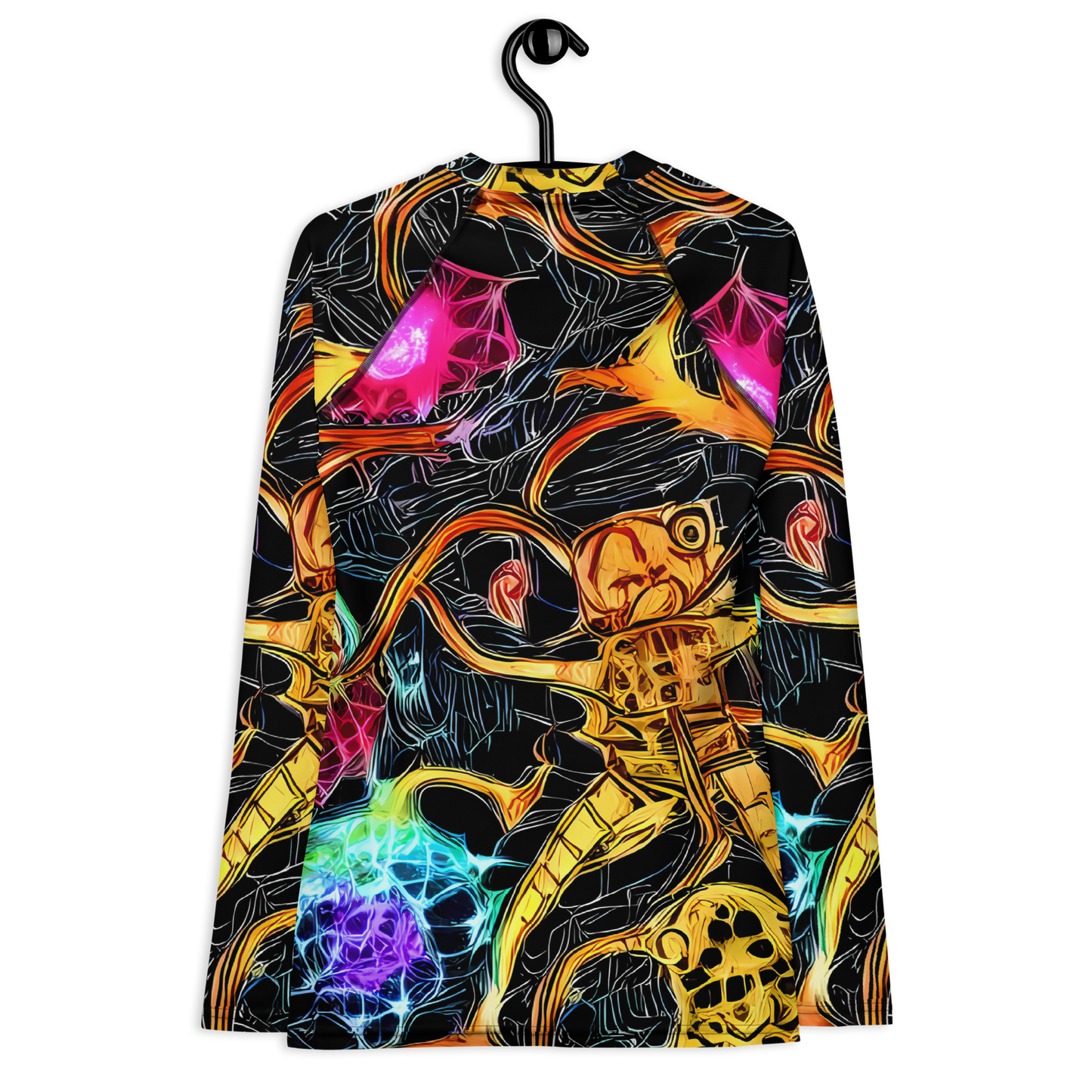 Women's Rash Guard - Psychedelic Pulsar