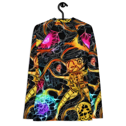 Women's Rash Guard - Psychedelic Pulsar