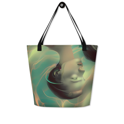 Large Tote Bag w/ Pocket - Spectral Whisper