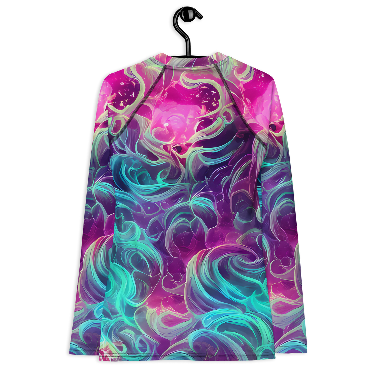 Women's Rash Guard - Galactic Bloom