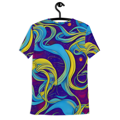 Men's Athletic T-Shirt - Stellar Swirls