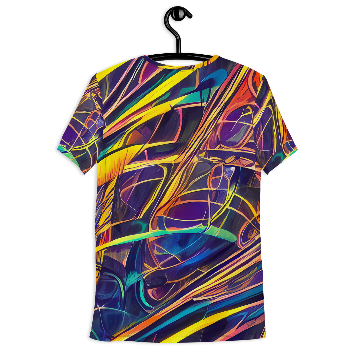 Men's Athletic T-Shirt - Vector Rhapsody