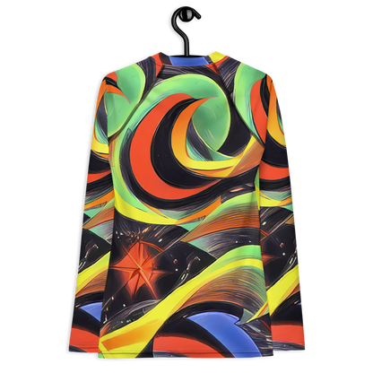 Women's Rash Guard - Tenggren Whirl