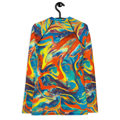 Women's Rash Guard - Chromatic Fusion