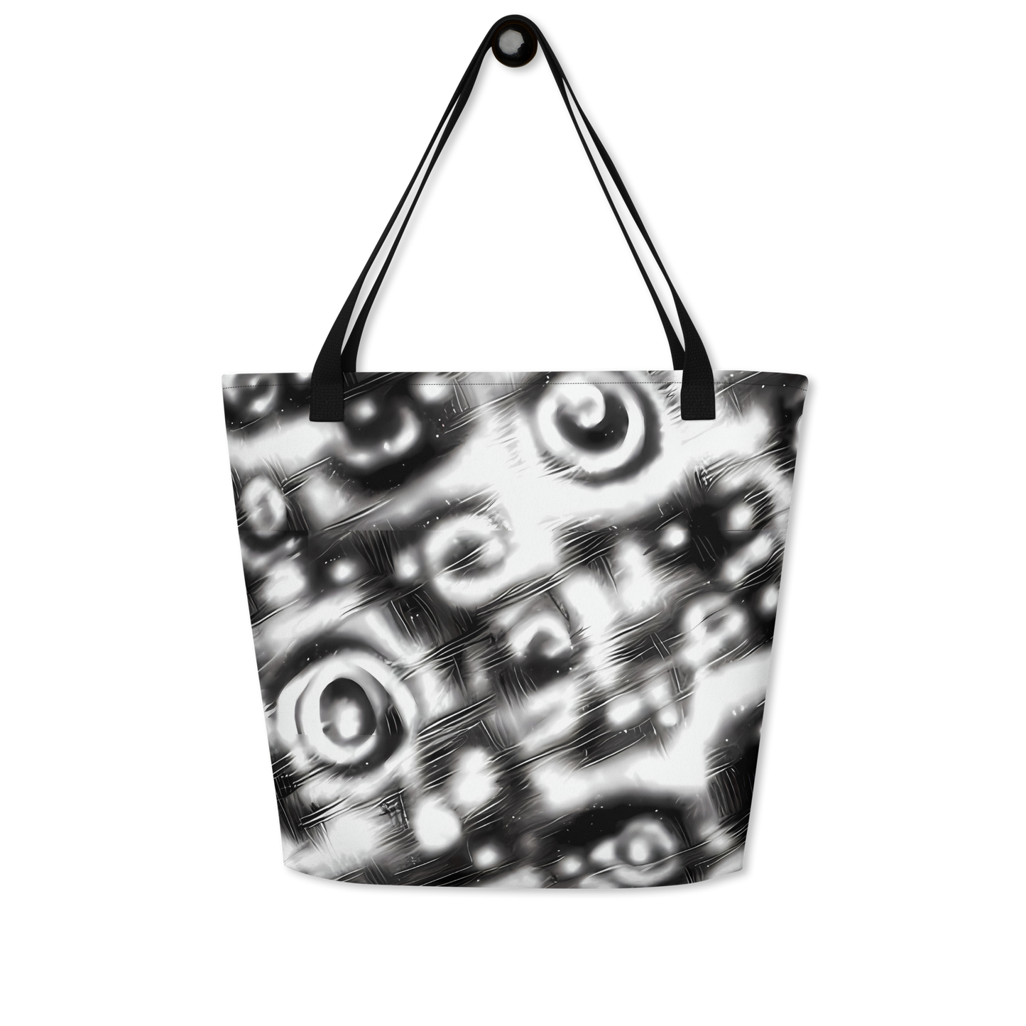 Large Tote Bag w/ Pocket - Bernhard Swirl