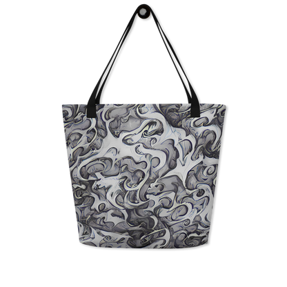 Large Tote Bag w/ Pocket - Mashburn Swirls