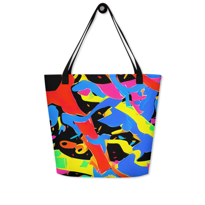 Large Tote Bag w/ Pocket - Orbit Opus