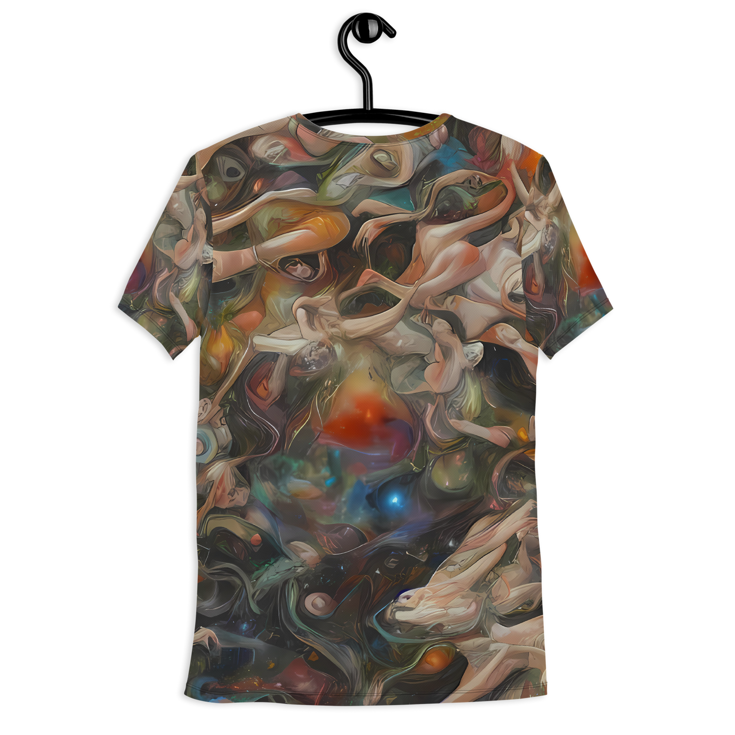 Men's Athletic T-Shirt - Copper Swirl