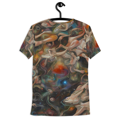 Men's Athletic T-Shirt - Copper Swirl