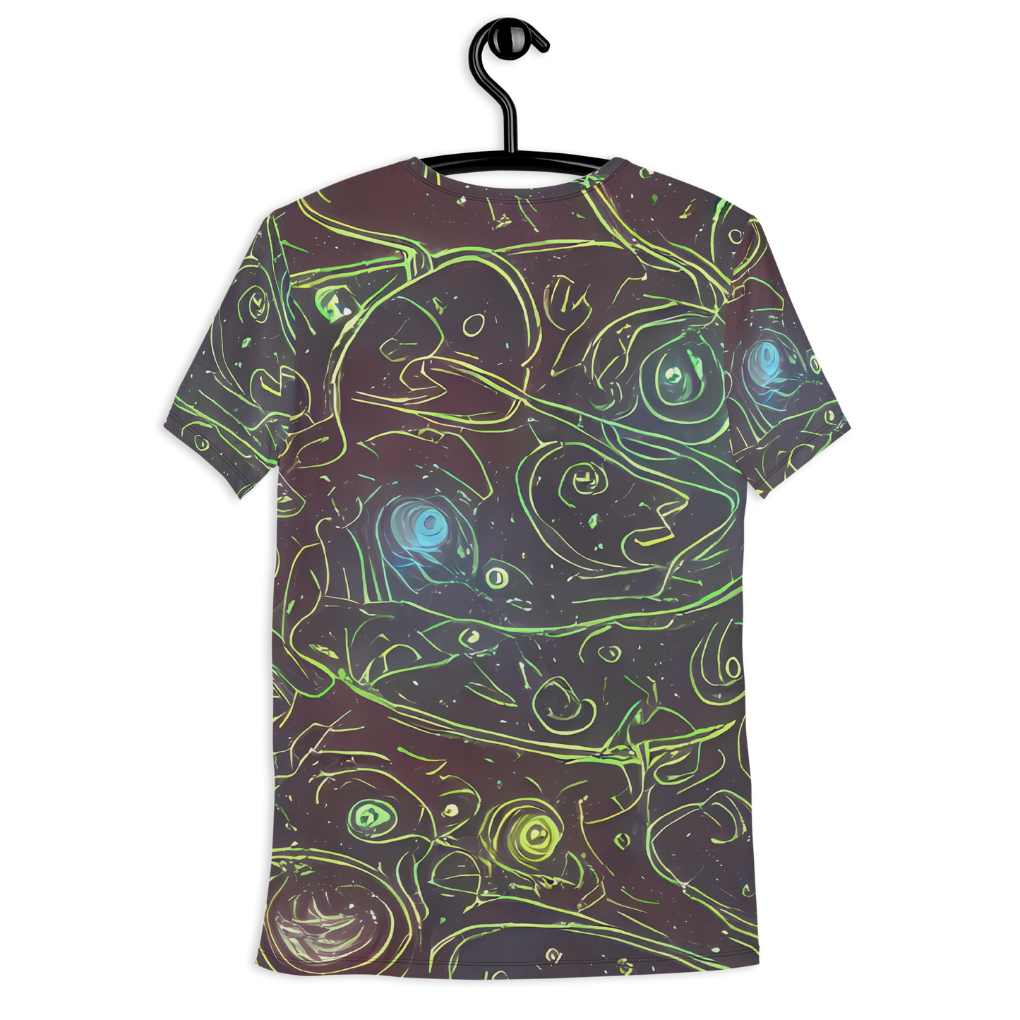 Men's Athletic T-Shirt - Starfield Scrolls