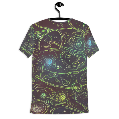 Men's Athletic T-Shirt - Starfield Scrolls