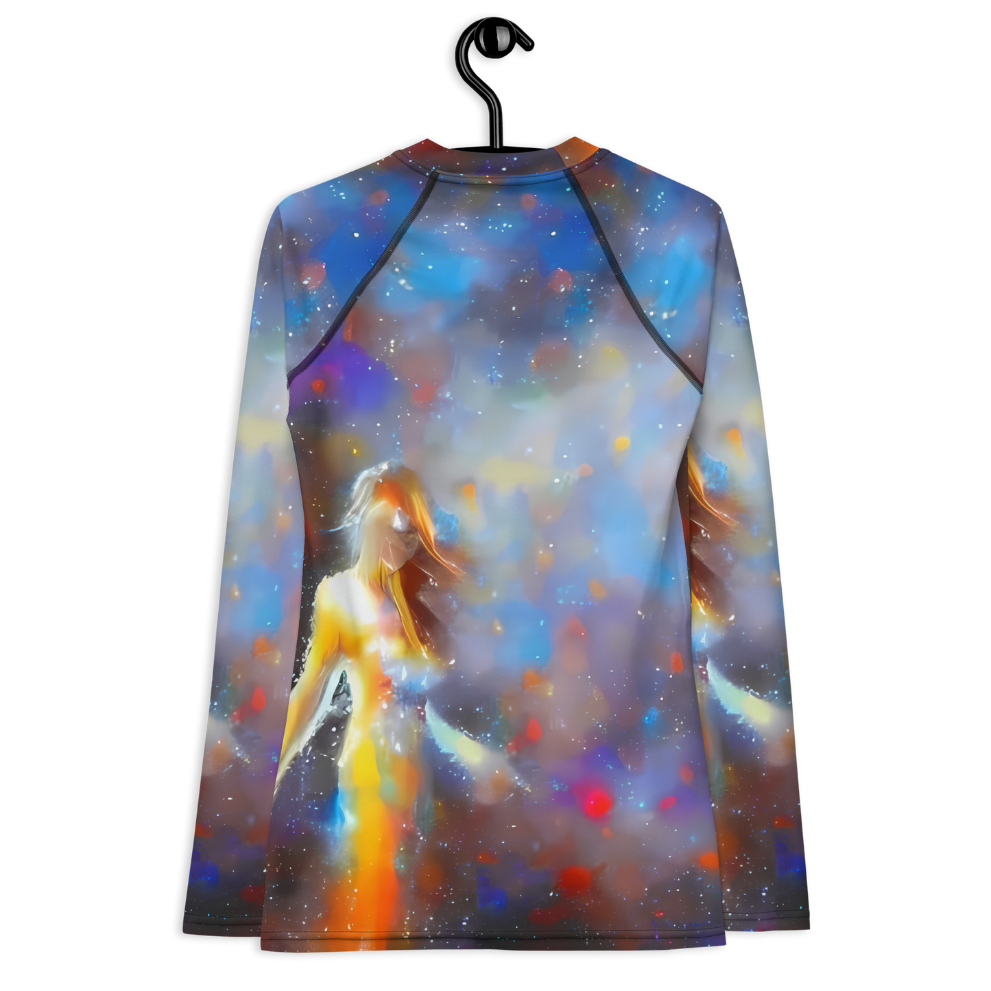 Women's Rash Guard - Impressionist Drift