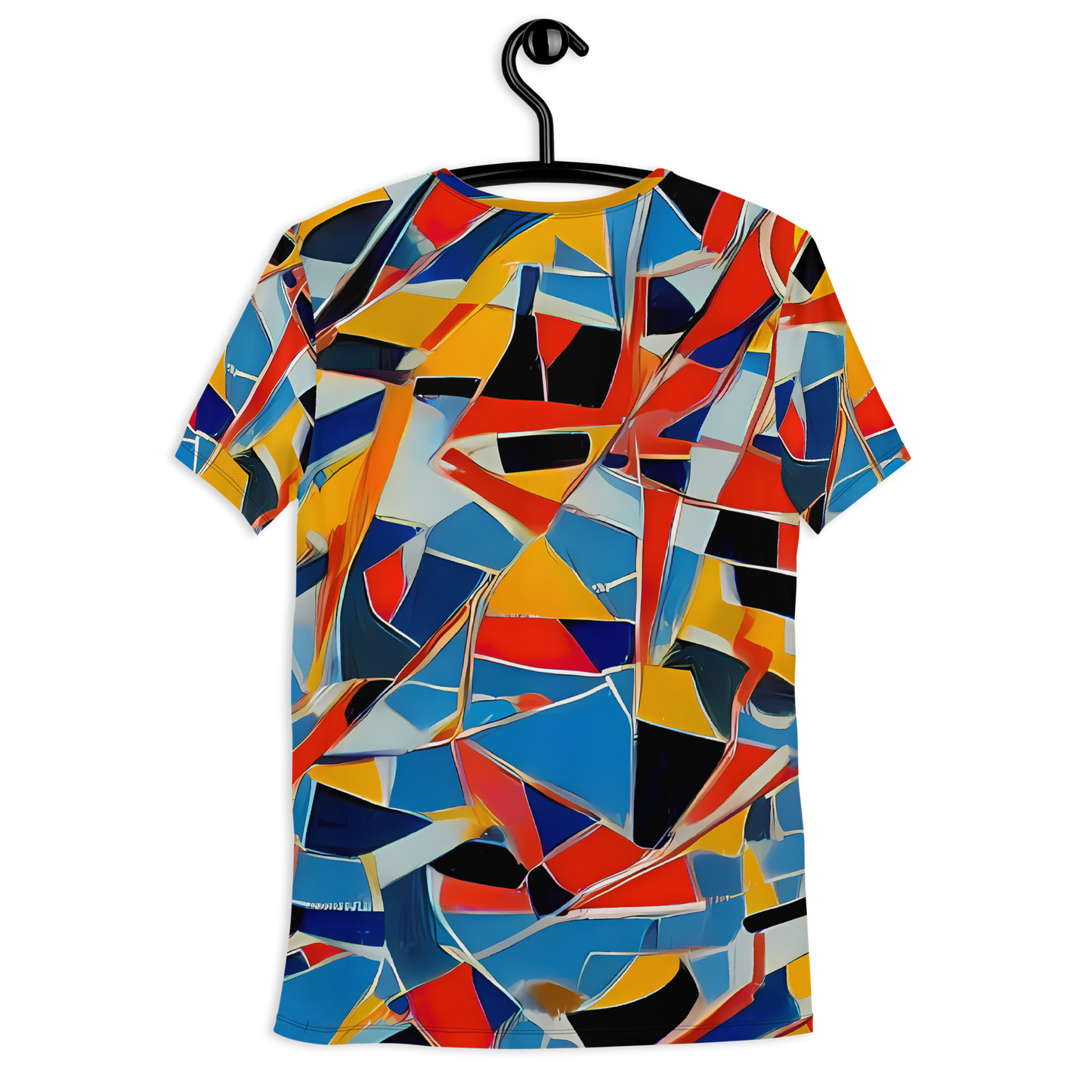 Men's Athletic T-Shirt - Abstract Mingle