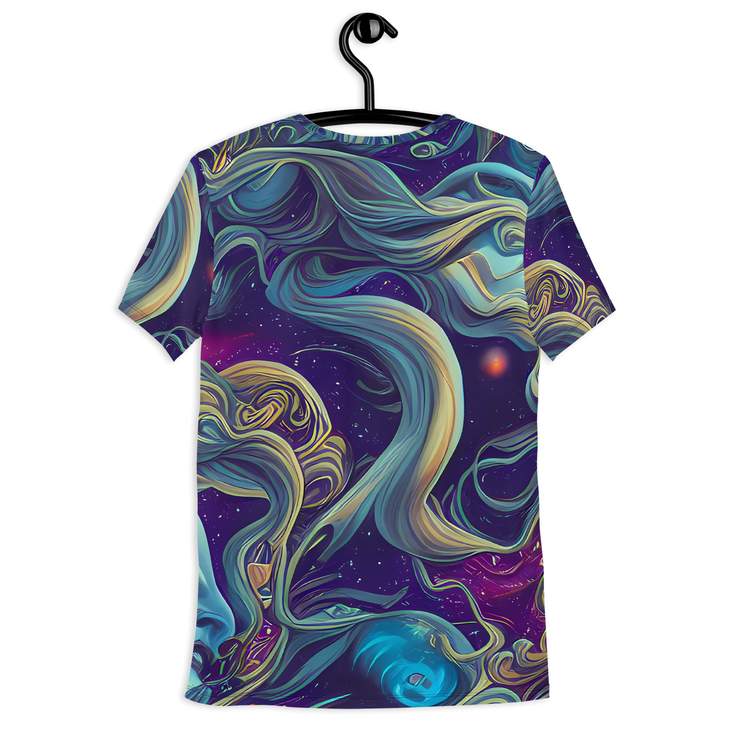 Men's Athletic T-Shirt - Stellar Waves