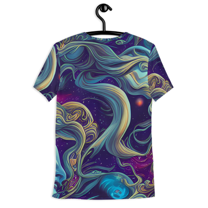 Men's Athletic T-Shirt - Stellar Waves