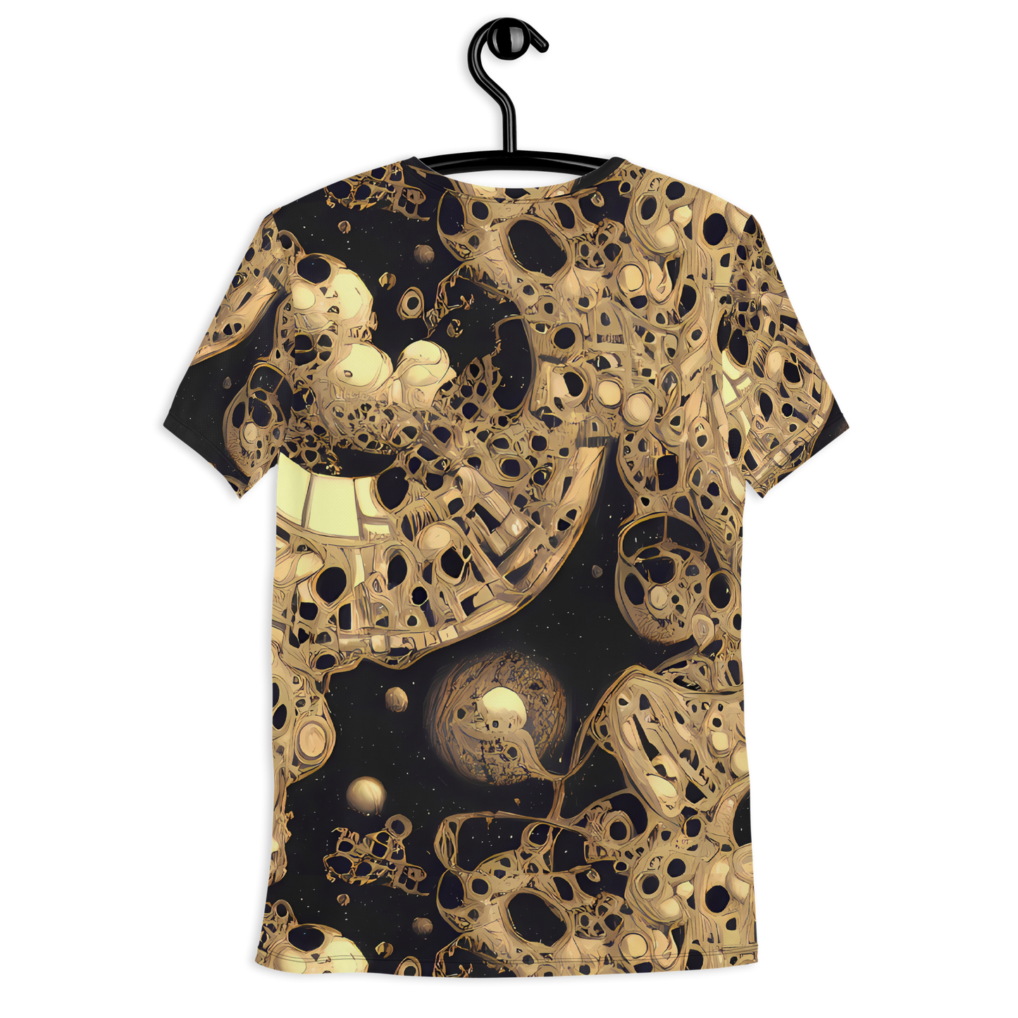 Men's Athletic T-Shirt - Baroque Orbit