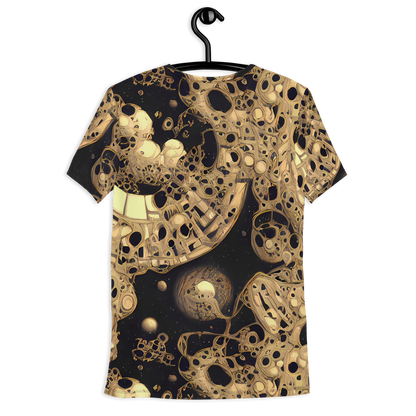 Men's Athletic T-Shirt - Baroque Orbit