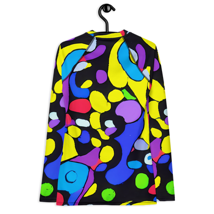 Women's Rash Guard - Miró's Mosaic