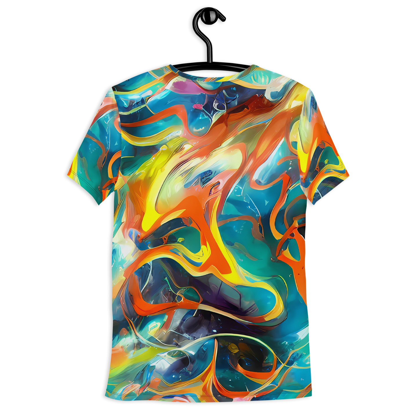 Men's Athletic T-Shirt - Cecily’S Swirl