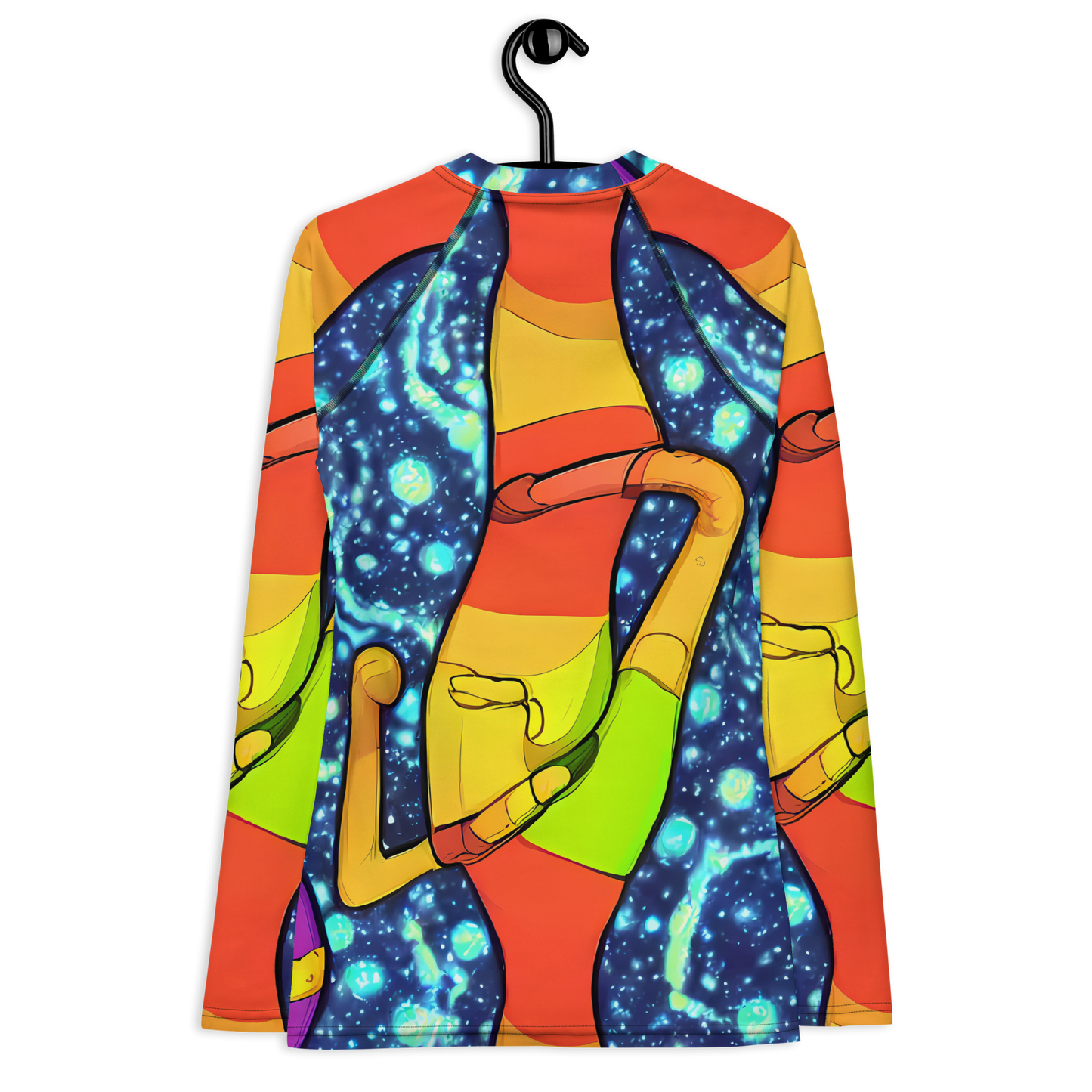 Women's Rash Guard - Cosmic Siblings