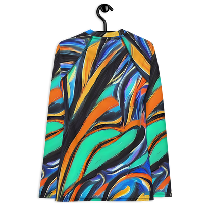 Women's Rash Guard - Carr's Whirl