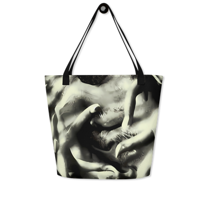 Large Tote Bag w/ Pocket - Shadowed Mystique