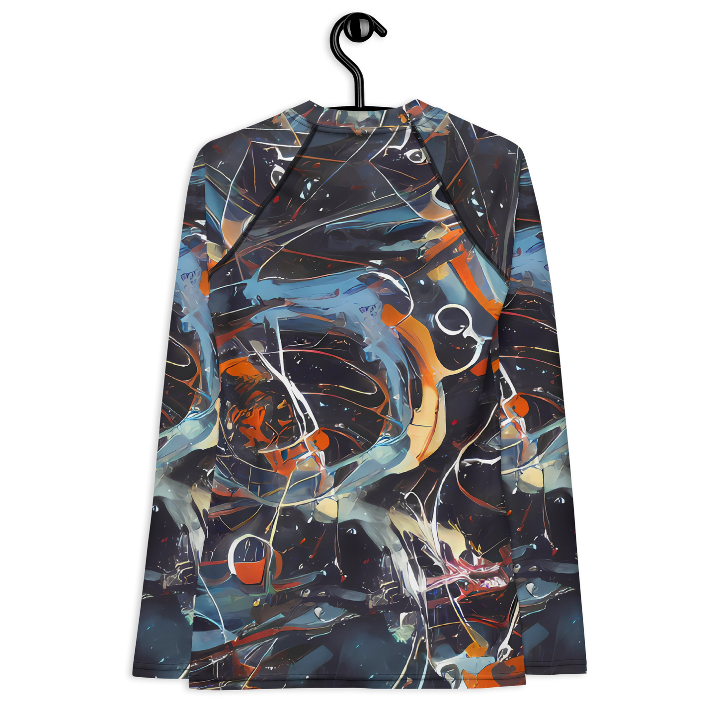 Women's Rash Guard - Neo-Splash Labyrinth