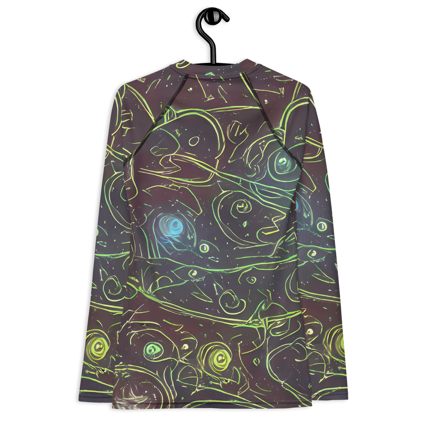 Women's Rash Guard - Starfield Scrolls