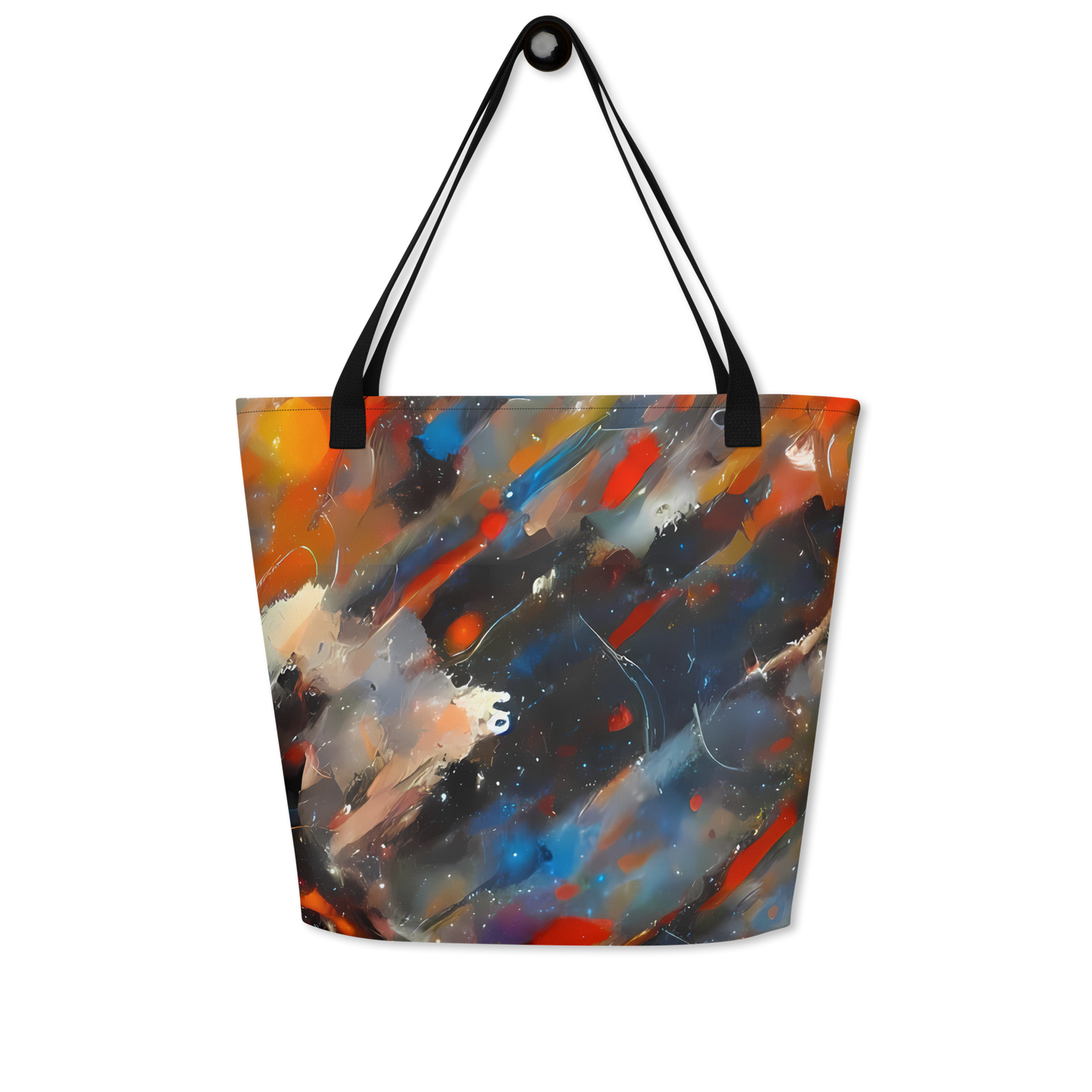 Large Tote Bag w/ Pocket - Kohn's Whirl