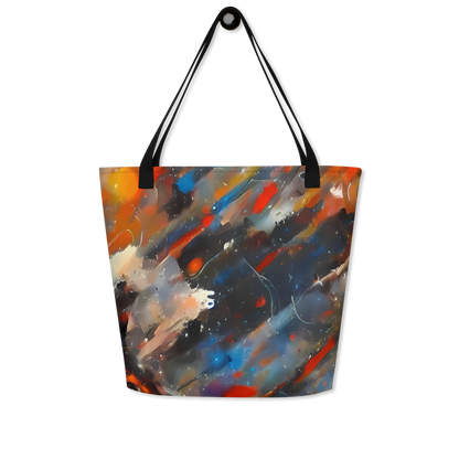 Large Tote Bag w/ Pocket - Kohn's Whirl