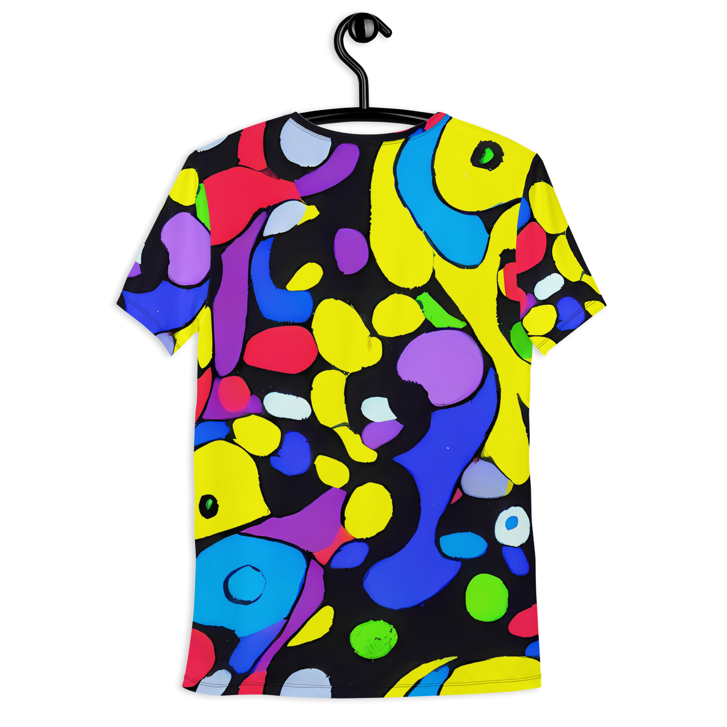 Men's Athletic T-Shirt - Miró's Mosaic