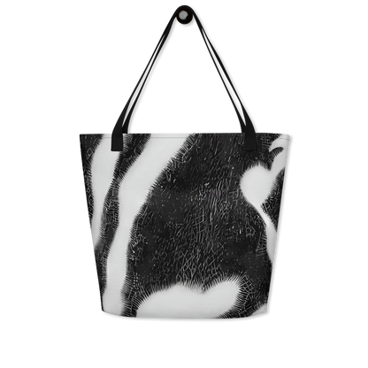Large Tote Bag w/ Pocket - Ray's Illusion