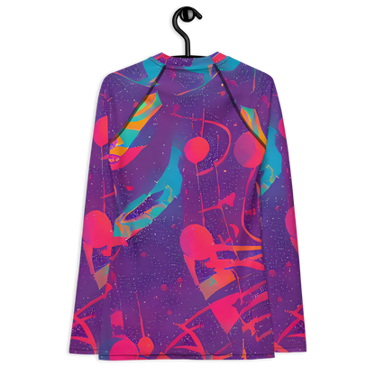 Women's Rash Guard - Spheric Rhapsody