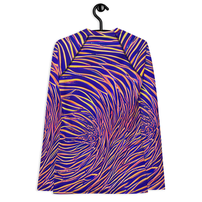 Women's Rash Guard - Vortex Strands