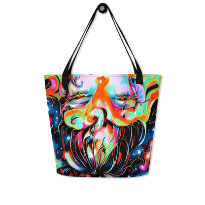 Large Tote Bag w/ Pocket - Viveros Vortex