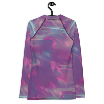 Women's Rash Guard - Dreamscape Swirl