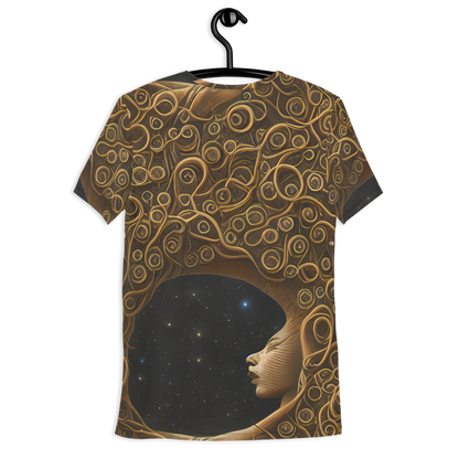 Men's Athletic T-Shirt - Ethereal Coils